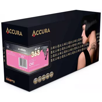 ACCURA OKI toner (46508712) replacement – čierna kompatibilná laserová tonerová kazeta pre OKI C332dn, C332dnw, MC363dn, MC363dnw – 3 500 strán