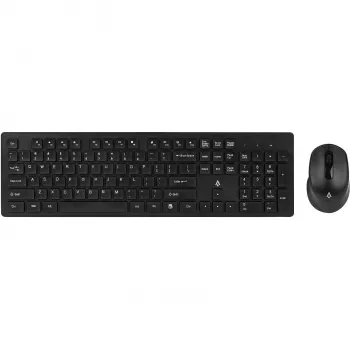 Accura Delano ACC-K1306 Full-Size káblová membránová klávesnica s RGB podsvietením, čierna
