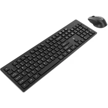 Accura Delano ACC-K1306 Full-Size káblová membránová klávesnica s RGB podsvietením, čierna