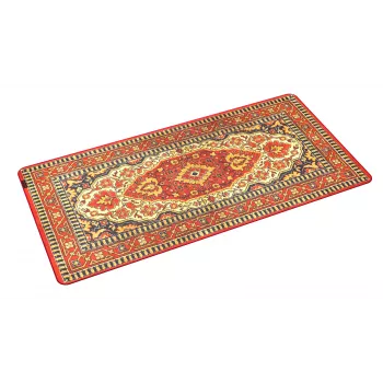 KRUX Space Carpet MAX podložka pod myš na hranie - 900x400x3 mm, tkanina s nízkym trením, protišmyková gumená základňa, prešívané okraje