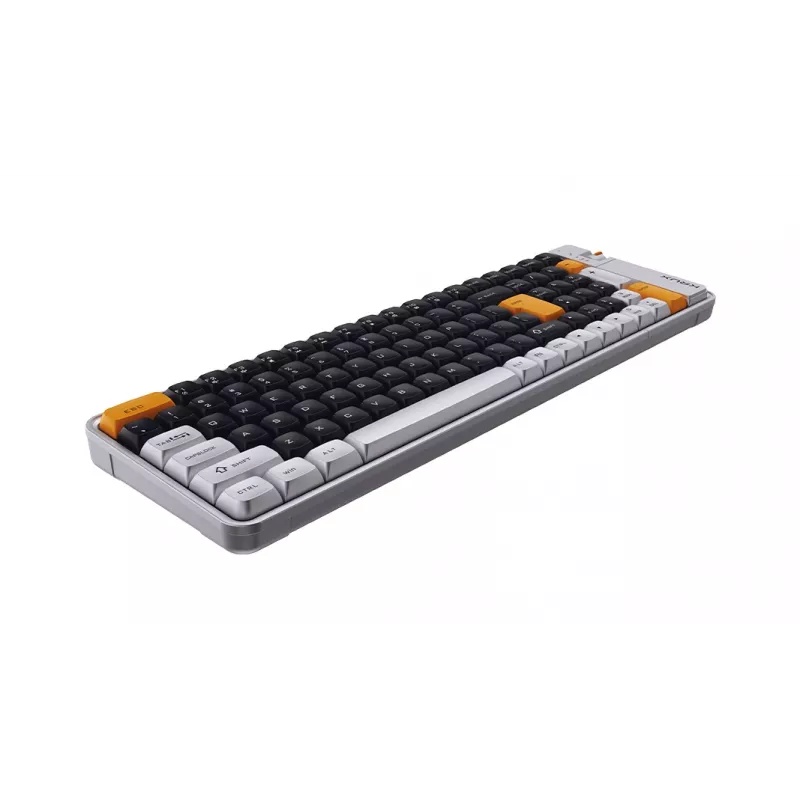 KRUX Zyro 96% mechanická klávesnica Gateron Yellow PRO RGB Tri-Mode čierna