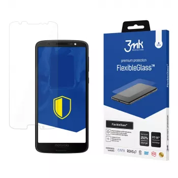 3MK FlexibleGlass hybridné sklo ochranná fólia displeja pre Motorola Moto G6