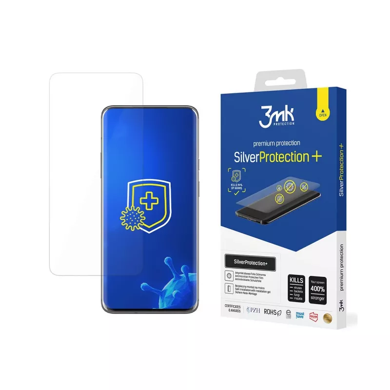 3MK SilverProtection+ antibakteriálna ochrana displeja pre OnePlus 7 Pro
