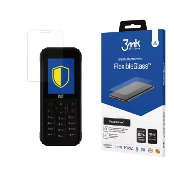 3MK Hybrid Glass FlexibleGlass ochranná fólia na displej pre CAT B40