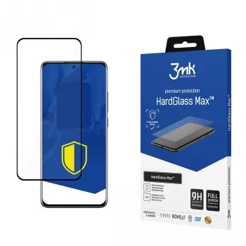 3MK HardGlass Max ochranná fólia na displej pre Xiaomi 12 5G – čierna