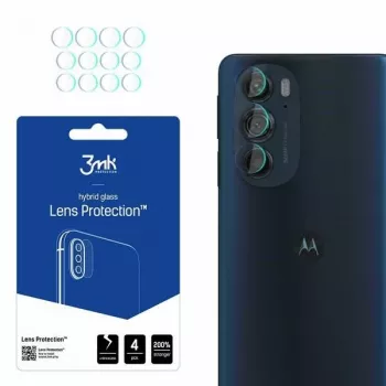3MK ochranná fólia displeja pre Motorola Edge 30 - nárazuvzdorná, odolná proti poškriabaniu, priehľadná - balenie 4 ks