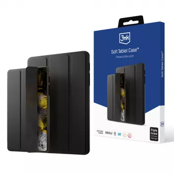 3MK Soft puzdro na tablet pre Samsung Galaxy Tab S6 Lite 2020/2022/2024 - čierna