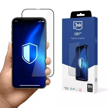 3MK VibyGlass tvrdené sklo ochranná fólia displeja pre Apple iPhone 14 Pro Max 6,7 palca (balenie 5 ks)