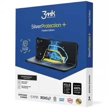3MK SilverProtection+ antimikrobiálna ochranná fólia displeja pre Motorola Razr 40 Ultra / Razr+