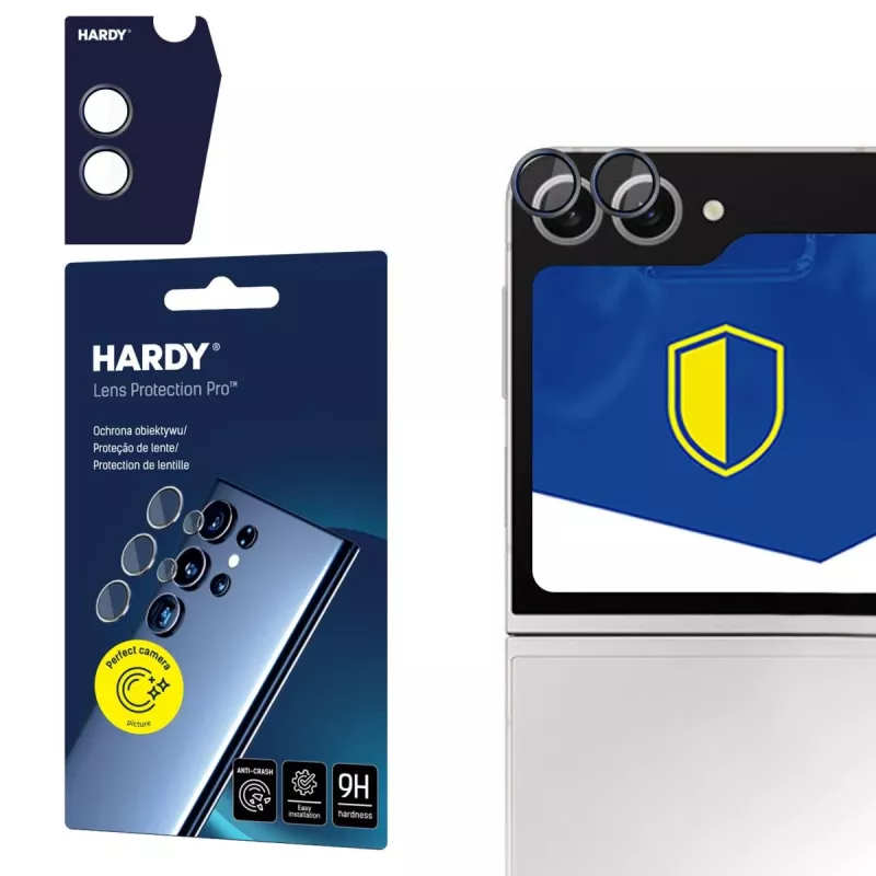 3MK PROTECTION Samsung Galaxy Z Flip 6 - HARDY Lens Protection Pro čierna