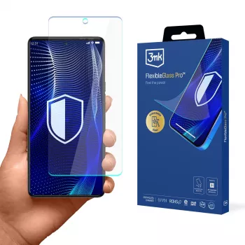 3MK PROTECTION FlexibleGlass Pro hybridné sklo ochranné sklo displeja pre Tecno Camon 20 Pro 5G / 20s Pro 5G