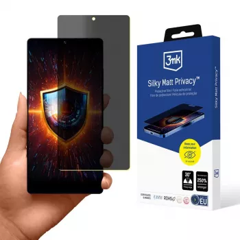 3MK Silky Matt súkromná ochranná fólia na displej pre Samsung Galaxy S25 Ultra