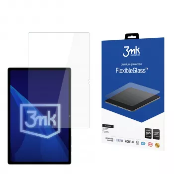 3MK PROTECTION FlexibleGlass ochranná fólia displeja pre Oukitel OKT3 (10,5 palcov) - hybridné sklo, tvrdosť 7H, odolná proti poškriabaniu, oleofóbny povlak