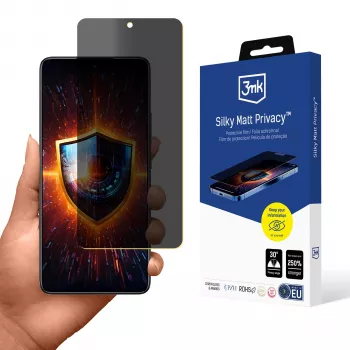 3MK Silk Matte ochranná fólia displeja proti videniu pre Xiaomi 14T