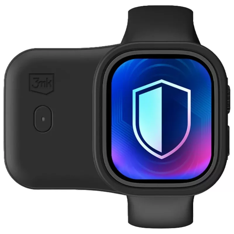 3MK PROTECTION 3mk Endurance puzdro s powerbankou pre Apple Watch 40 mm/41 mm 2,5W 1200mAh USB-C čierne