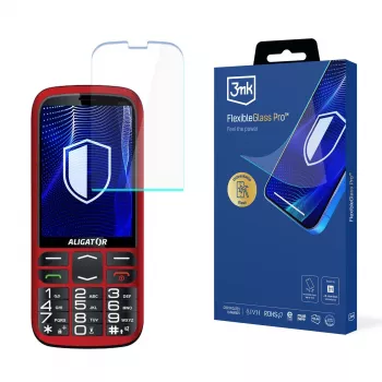 3MK PROTECTION Aligator A830 Senior – 3mk FlexibleGlass Pro ochranná fólia na displej