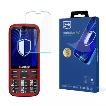 3MK PROTECTION Aligator A830 Senior – 3mk FlexibleGlass Pro ochranná fólia na displej