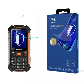 MyPhone Hammer Boost - 3mk FlexibleGlass Pro hybridné sklo ochranná fólia na displej