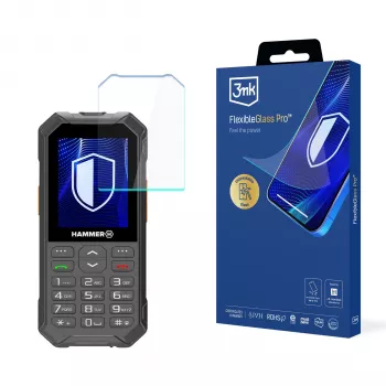 myPhone Hammer 6 - 3mk FlexibleGlass Pro hybridné sklo ochranná fólia na displej