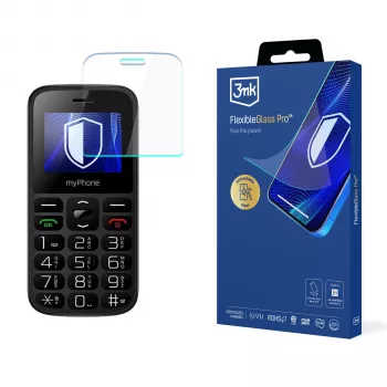 MyPhone Halo A - 3mk FlexibleGlass Pro hybridné sklo ochranná fólia na displej (transparentná)