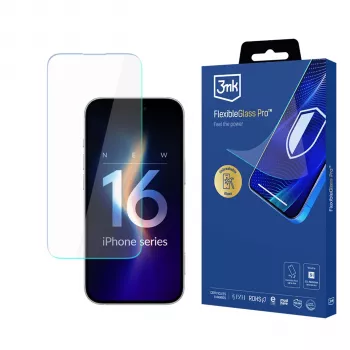 3MK FlexibleGlass Pro hybridné sklo ochranná fólia na displej pre Apple iPhone 16 Pro