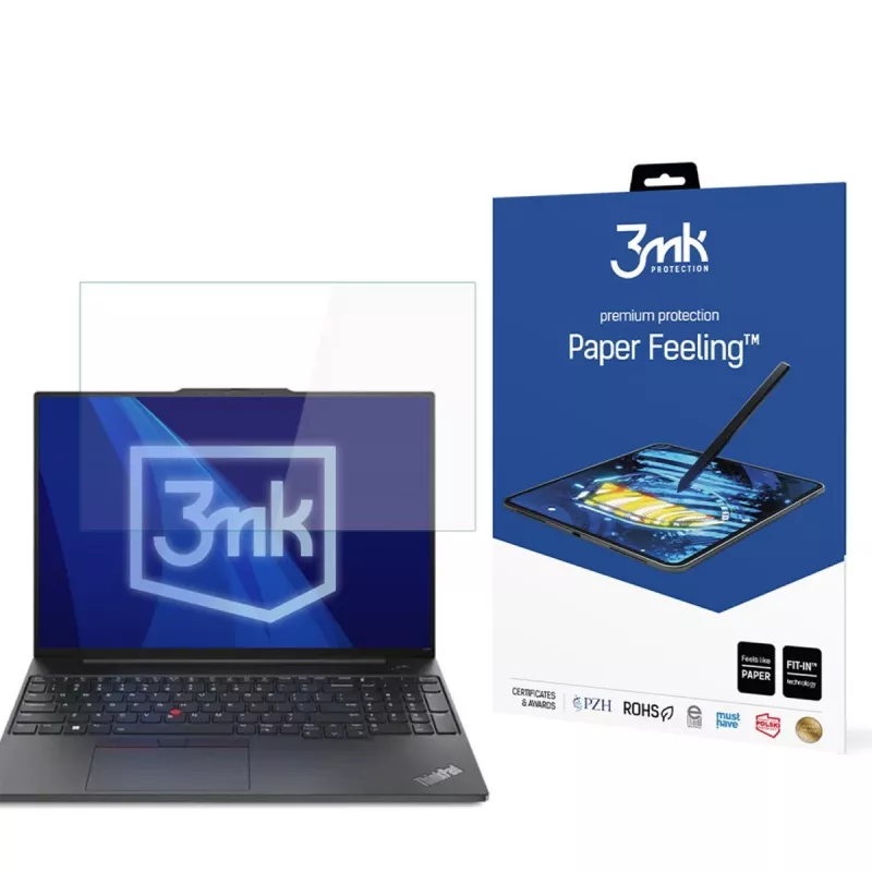 3MK PROTECTION Lenovo ThinkPad E16 (Gen 1 / 2) - do 17 3mk Paper Feeling ochrana displeja