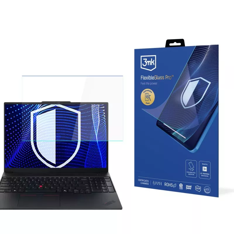 3MK PROTECTION FlexibleGlass Pro Hybrid Glass ochranná fólia displeja pre Lenovo ThinkPad E14 Gen 5/6/7 (14 inch)