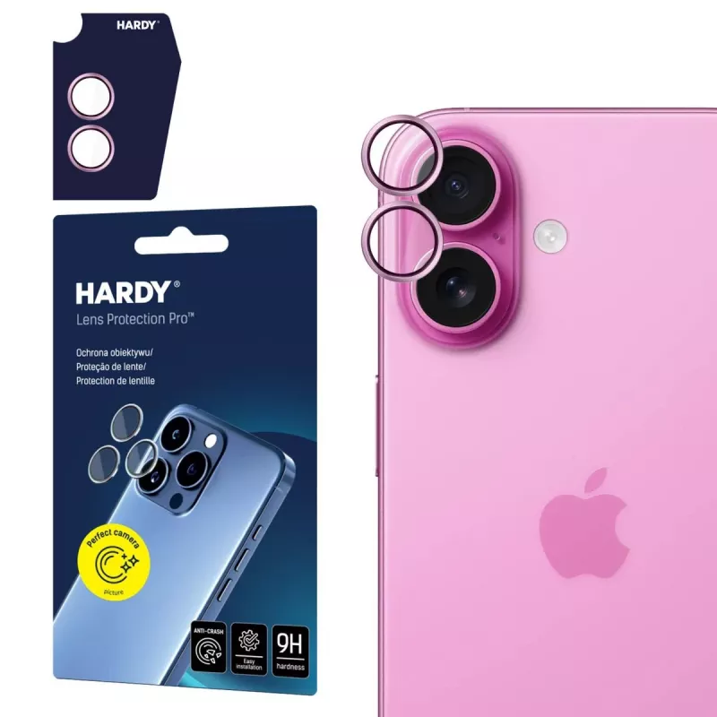 3MK Apple iPhone 17 HARDY Lens Protection Pro svetlofialová