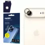 3MK Apple iPhone Air - HARDY Lens Protection Pro titánová zlatá
