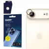 3MK Apple iPhone Air - HARDY Lens Protection Pro titánová zlatá
