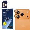 3MK HARDY Lens Protection Pro oranžová pre Apple iPhone 17 Pro / 17 Pro Max