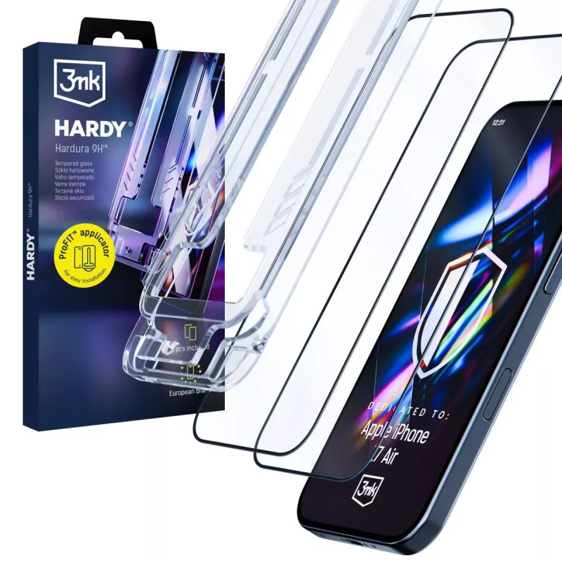 3MK PROTECTION Apple iPhone Air - 3mk Hardy Hardura 9H ochranná fólia displeja