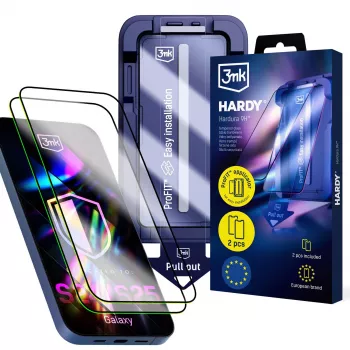 3MK PROTECTION Samsung Galaxy S24/S25 Hardy Hardura 9H tvrdené sklo ochranná fólia displeja