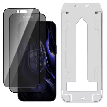 3MK PROTECTION Apple iPhone Air - 3mk Hardy Privzone 9H tvrdené sklo proti videniu