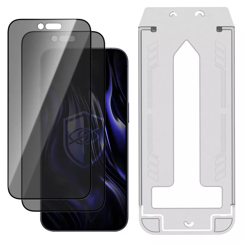 3MK PROTECTION Apple iPhone Air - 3mk Hardy Privzone 9H tvrdené sklo proti videniu