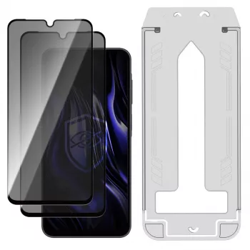3MK PROTECTION Samsung Galaxy A26 5G - 3mk Hardy Privzone 9H tvrdené sklo proti videniu