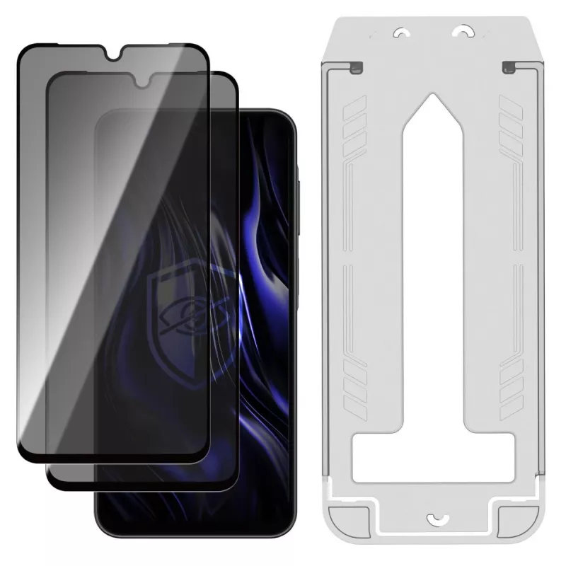 3MK PROTECTION Samsung Galaxy A26 5G - 3mk Hardy Privzone 9H tvrdené sklo proti videniu