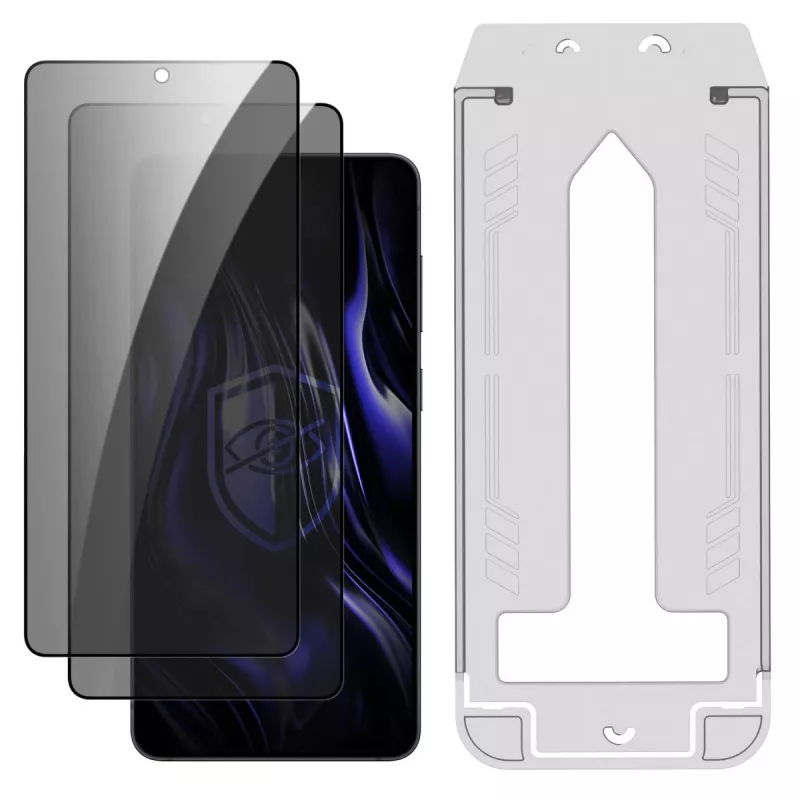 3MK PROTECTION Samsung Galaxy S25 Edge - 3mk Hardy Privzone 9H tvrdené sklo proti videniu