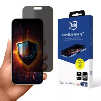 3MK Silky Matt ochranná fólia displeja proti videniu pre Apple iPhone 17 Air