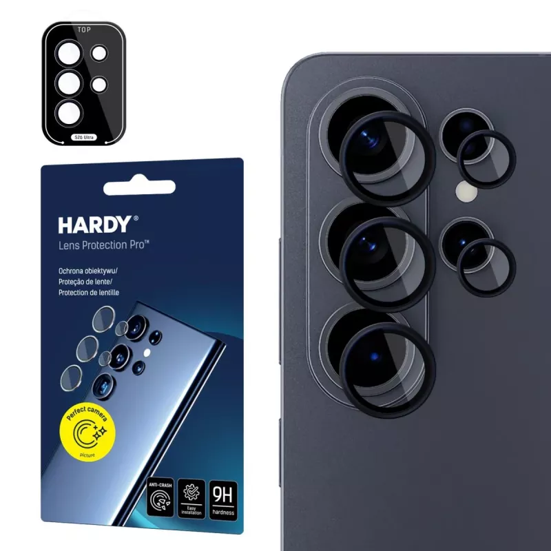 3mk Hardy Lens Protection Pro čierna pre Samsung Galaxy S26 Ultra