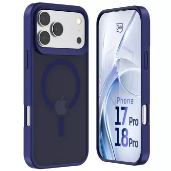 3MK PROTECTION Apple iPhone 17 Pro - 3mk Hardy Hazy MagCase modrá