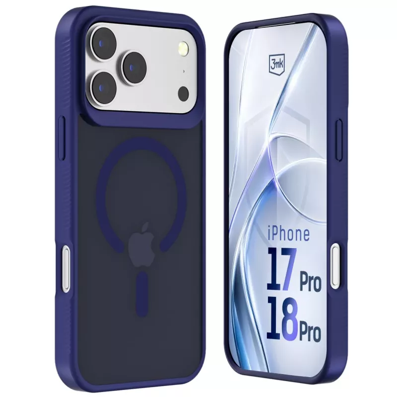 3MK PROTECTION Apple iPhone 17 Pro - 3mk Hardy Hazy MagCase modrá