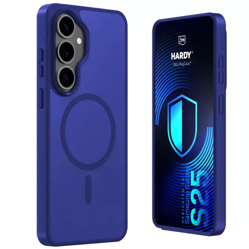 3MK PROTECTION Samsung Galaxy S25 - 3mk Hardy Hazy MagCase modrá