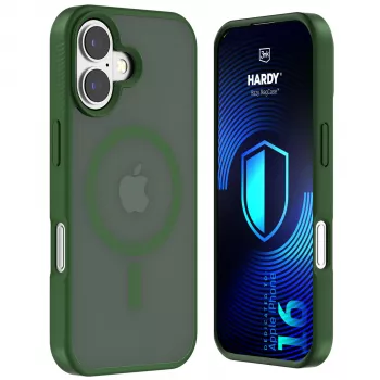 3MK PROTECTION Apple iPhone 16 - 3mk Hardy Hazy MagCase zelená