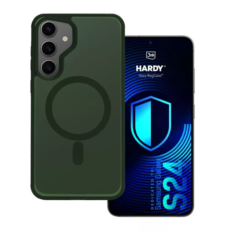 3MK PROTECTION Samsung Galaxy S24 - 3mk Hardy Hazy MagCase zelená