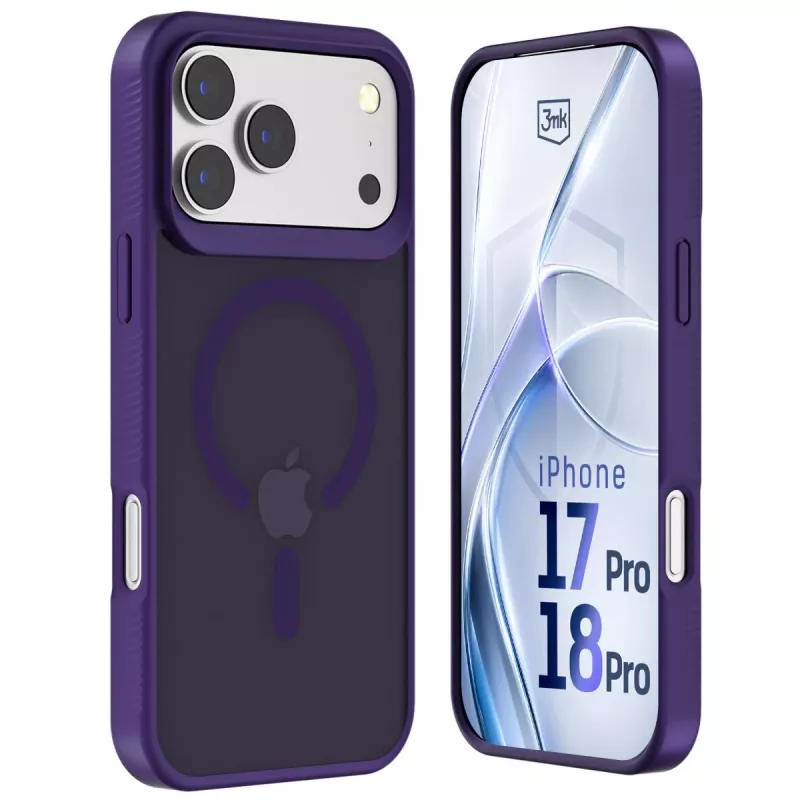 3MK PROTECTION Apple iPhone 17 Pro - 3mk Hardy Hazy MagCase fialová