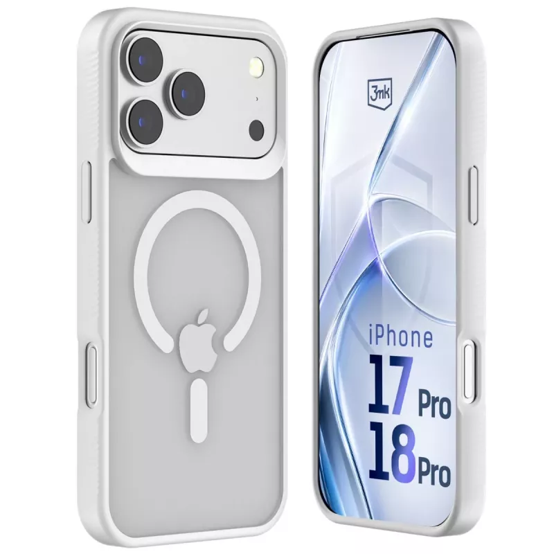 3MK PROTECTION Apple iPhone 17 Pro - 3mk Hardy Hazy MagCase biela