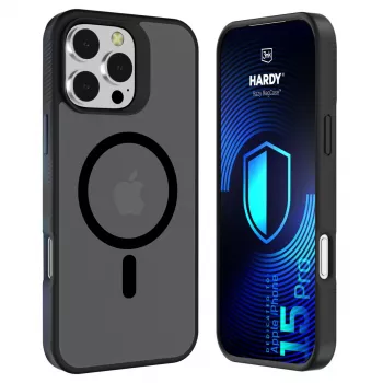 3MK PROTECTION Apple iPhone 15 Pro - 3mk Hardy Hazy MagCase čierna