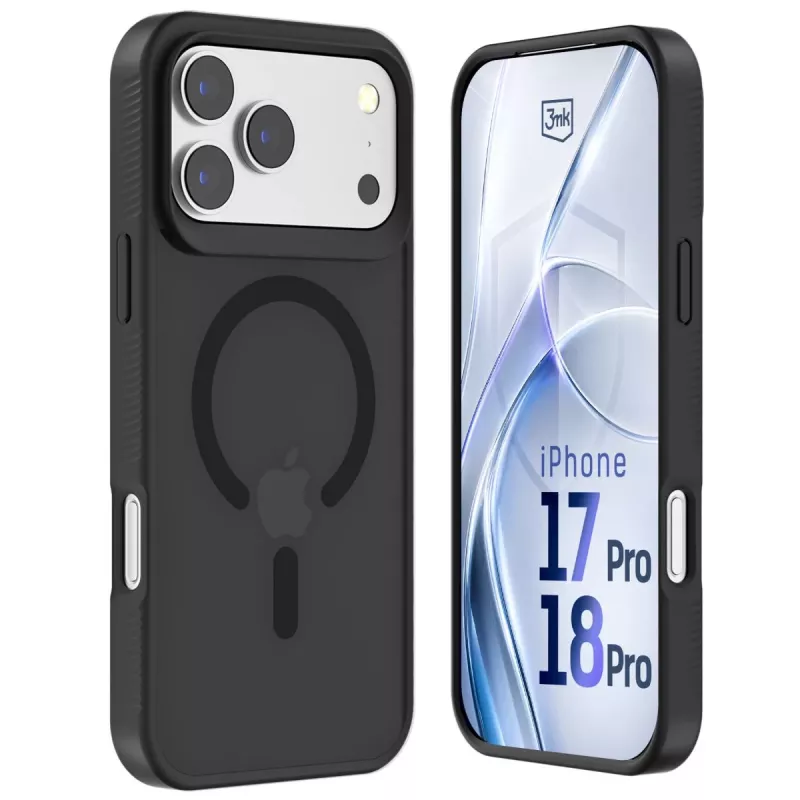 3MK PROTECTION Apple iPhone 17 Pro - 3mk Hardy Hazy MagCase čierne