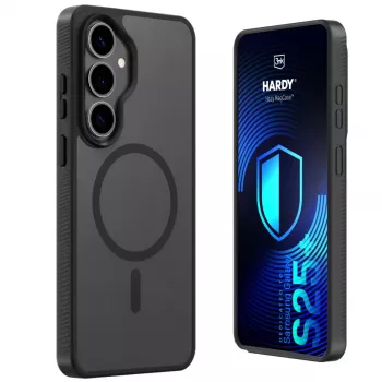 3MK PROTECTION Samsung Galaxy S25+ - 3mk Hardy Hazy MagCase čierna